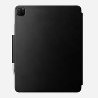 Nomad Leather Folio case Apple iPad Air 13 Zoll (2025) M3 / (2024) M2 / iPad Pro 12.9 (2018/2020/2021/2022) - Schwarz