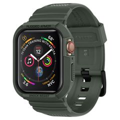 Spigen Rugged Armor™ Pro Hülle für Apple Watch 44 mm / 45 mm - Grün