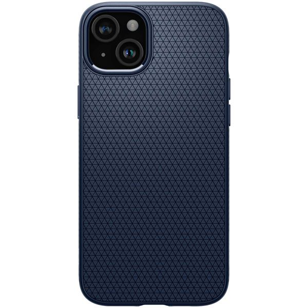 Spigen Liquid Air™ Case für das iPhone 15 - Navy Blue