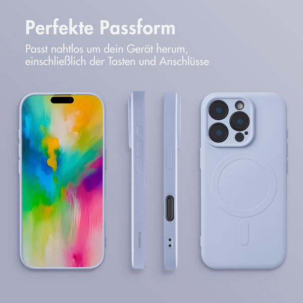 imoshion Color Back Cover mit MagSafe für das Apple iPhone 16 Pro Max - Lila