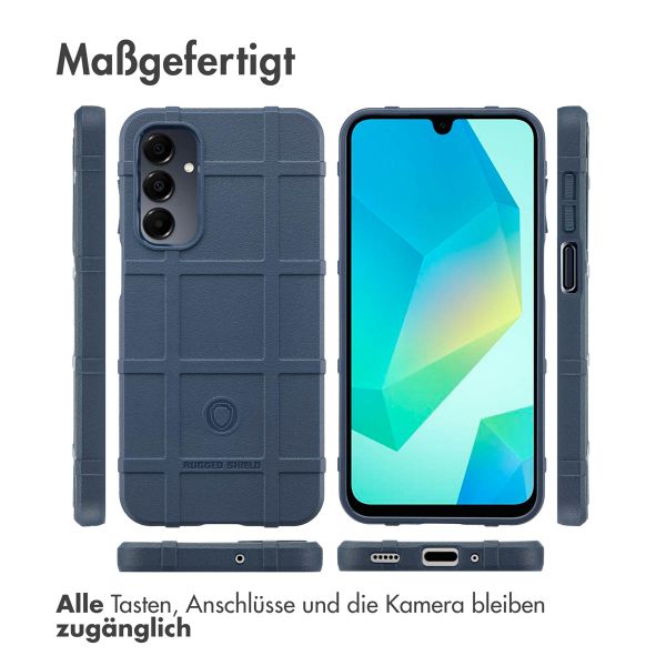 imoshion Rugged Shield Backcover Samsung Galaxy A16 - Dunkelblau