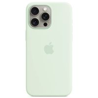 Apple Silikon-Case MagSafe für das Apple iPhone 15 Pro Max - Soft Mint