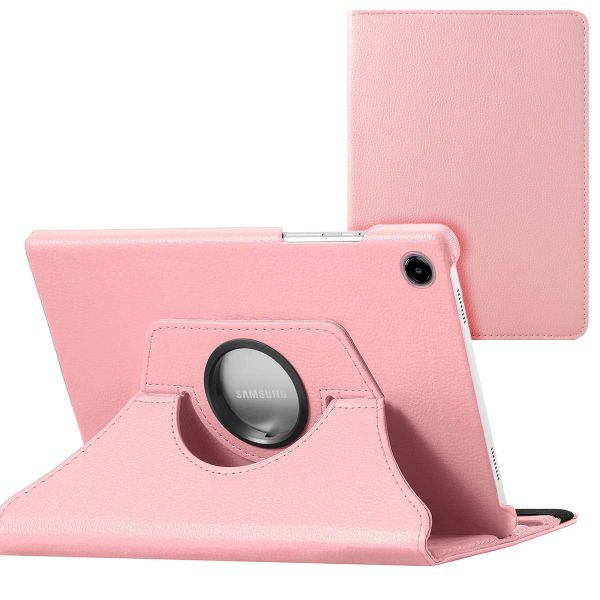 imoshion 360° drehbare Klapphülle für das Samsung Galaxy Tab A9 8.7 Zoll - Rosa