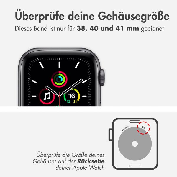 Apple Nike Sport Band fur das Apple Watch Series 1 bis 9 SE 38 40 41 mm Series 10 42 mm GroBe M L Cargo Khaki Handyhuellen