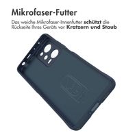 imoshion EasyGrip Backcover für das Xiaomi Redmi Note 12 Pro - Dunkelblau