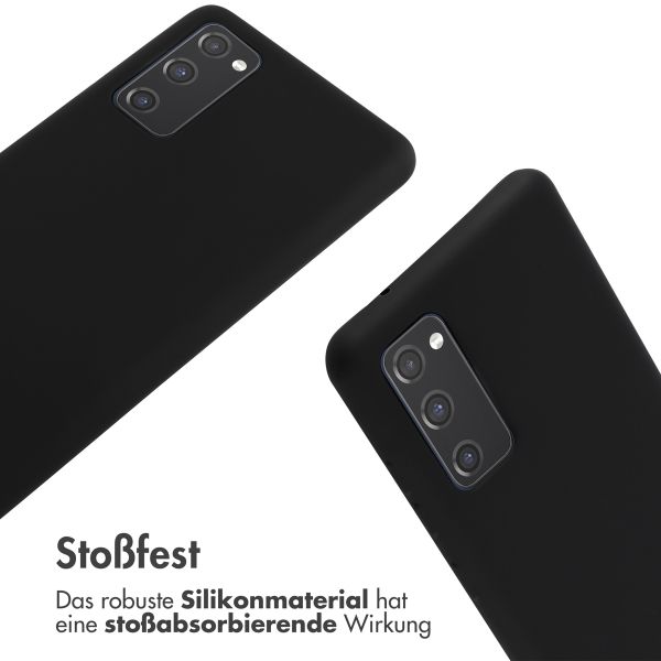 imoshion SilikonHülle mit Band Samsung Galaxy S20 FE - Schwarz