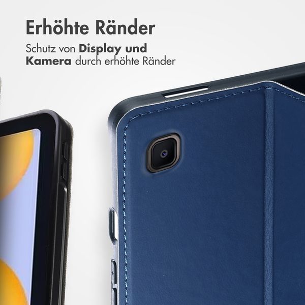 Accezz Classic Tablet Case für das Samsung Galaxy Tab S6 Lite (2020/2022/2024) - Dunkelblau