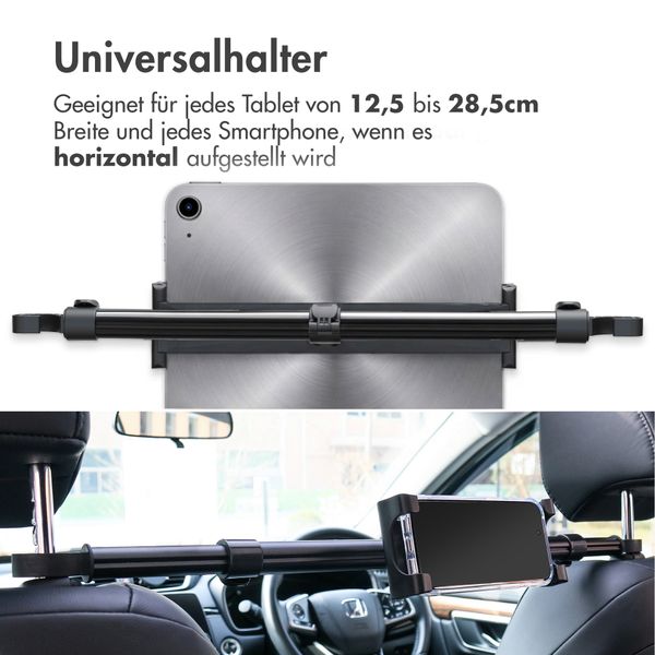 imoshion Tablet halterung Auto - Kopfstütze Mittel - Universal - Verstellbar
