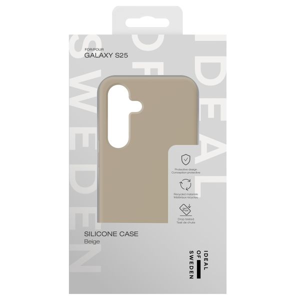 iDeal of Sweden Silikon Case für das Galaxy S25 - Beige