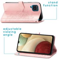imoshion Mandala Klapphülle Samsung Galaxy A12 - Rosé gold