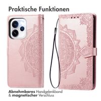 imoshion Mandala Klapphülle Oppo Reno15 F (5G) - Rose Gold