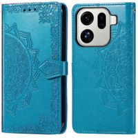imoshion Mandala Klapphülle Oppo Find X9 Pro - Türkis