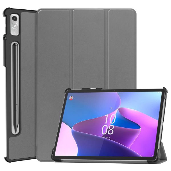 imoshion Trifold Klapphülle für das Lenovo Tab P11 Pro (2nd gen) - Grau