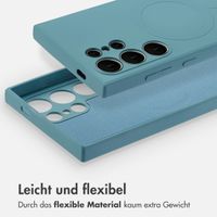 imoshion Color Back Cover mit MagSafe Samsung Galaxy S24 Ultra - Smoke Green