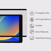 Accezz Magnetischer Sichtschutz-Displayschutz Apple iPad 9 (2021) 10.2 Zoll / iPad 8 (2020) 10.2 Zoll / iPad 7 (2019) 10.2 Zoll / Air 3 (2019) / Pro 10.5 (2017)