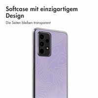 imoshion Design Hülle Samsung Galaxy A52(s) (5G/4G) - Topo Lilac