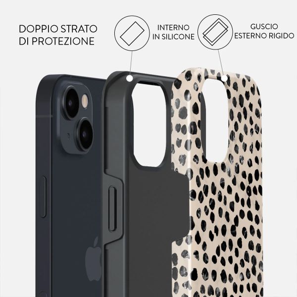 Burga Tough Back Cover für das Apple iPhone 13 - Almond Latte
