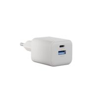 Zens Kompaktes Ladegerät USB-C / USB-A 30W - Netzteil - Weiß