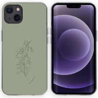 imoshion Design Hülle für das iPhone 13 - Floral Green