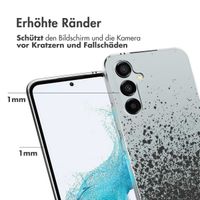 imoshion Design Hülle für das Samsung Galaxy A54 (5G) - Spritzer - Schwarz