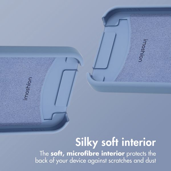 imoshion Color Backcover mit abnehmbarem Handykette und MagSafe Apple iPhone 12 (Pro) - Ash Blue