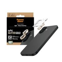 PanzerGlass Kameraprotektor Hoops Optic Rings für das Apple iPhone 17 - Glitzergold