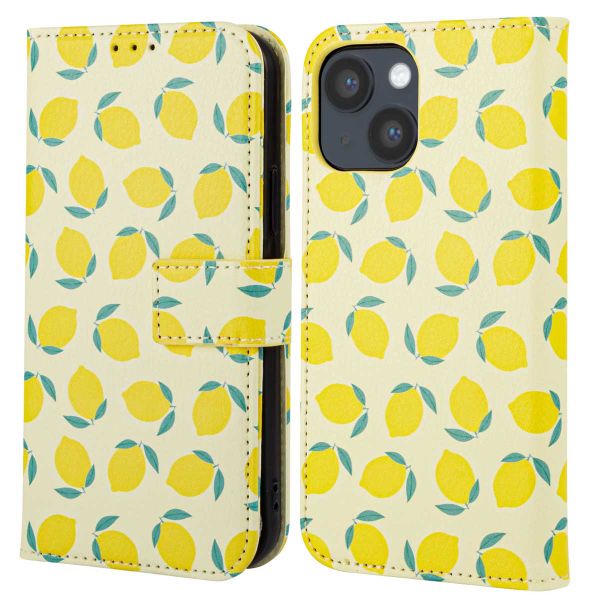 imoshion Design Klapphülle iPhone 14 - Citrus Dream