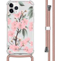 imoshion Design Hülle mit Band für das iPhone 11 Pro - Cherry Blossom