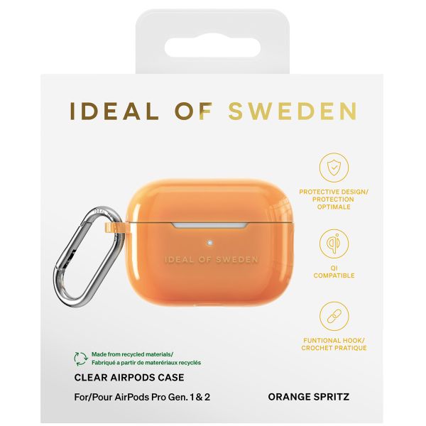 iDeal of Sweden Clear Case für das Apple AirPods Pro - Orange Spritz