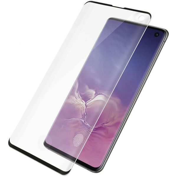 PanzerGlass Case Friendly Displayschutzfolie Schwarz Samsung Galaxy S10