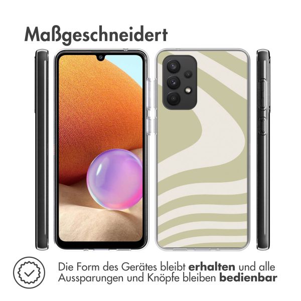 imoshion Design Hülle für das Samsung Galaxy A33 - Retro Green