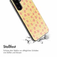 imoshion  Design Hülle für das Samsung Galaxy A26 - Sunny Yellow Petite Flowers