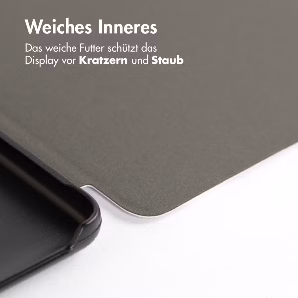 imoshion Design Slim Hard Case Sleepcover für das Kobo Clara Colour / Clara BW / Tolino Shine 5 / Shine Color - Black Graphic
