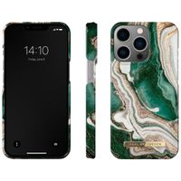 iDeal of Sweden Fashion Back Case für das iPhone 13 Pro - Golden Jade Marble