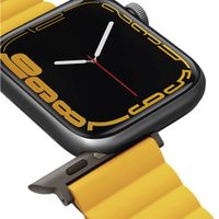 Uniq Revix doppelseitiges Armband für das  Apple Watch Series 1 t/m 11 / SE / Ultra (44/45/46/49 mm) - Mustard / Khaki