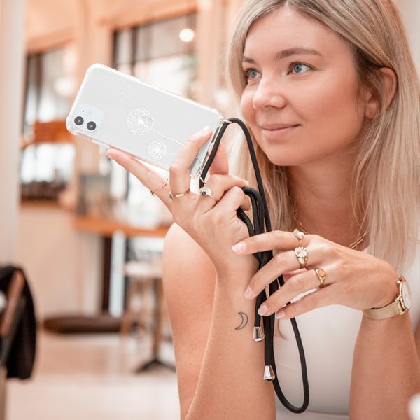 imoshion Design Hülle mit Band Apple iPhone Xr - Dandelion