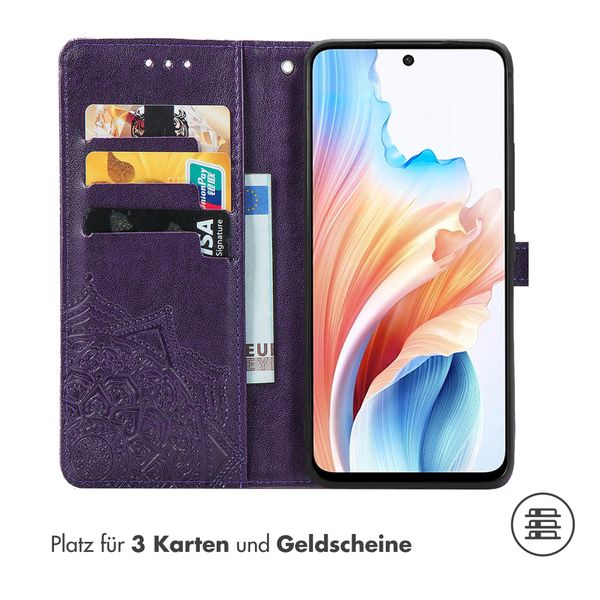 imoshion Mandala Klapphülle Oppo A79 - Violett