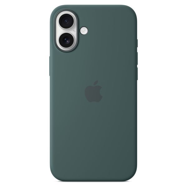 Apple Silikon-Case MagSafe für das Apple iPhone 16 Plus - Lake Green