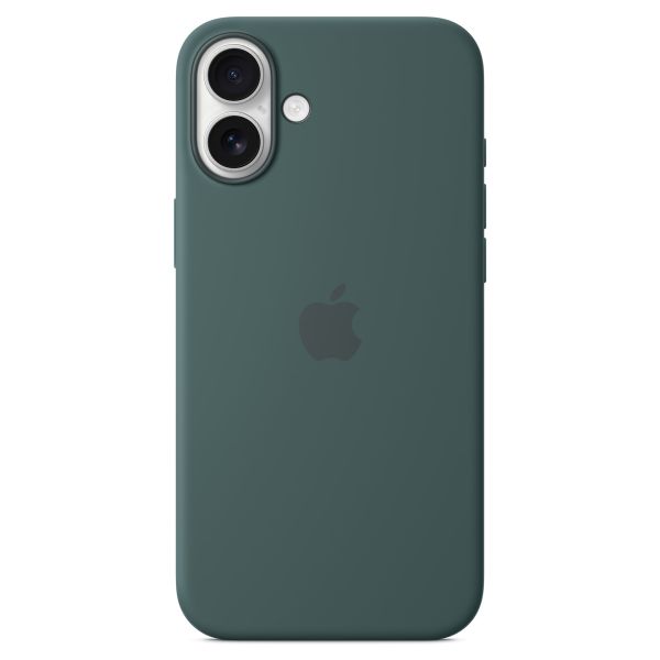 Apple Silikon-Case MagSafe für das iPhone 16 Plus - Lake Green