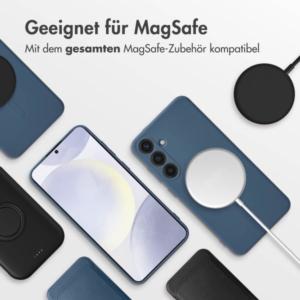 imoshion Color Back Cover mit MagSafe für das Samsung Galaxy S24 Plus - Dunkelblau