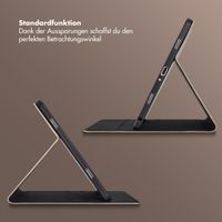 Selencia Riva Klapphülle Samsung Galaxy Tab A9 Plus - Beige
