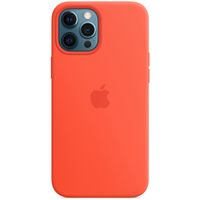 Apple Silikon-Case MagSafe für das Apple iPhone 12 Pro Max - Electric Orange