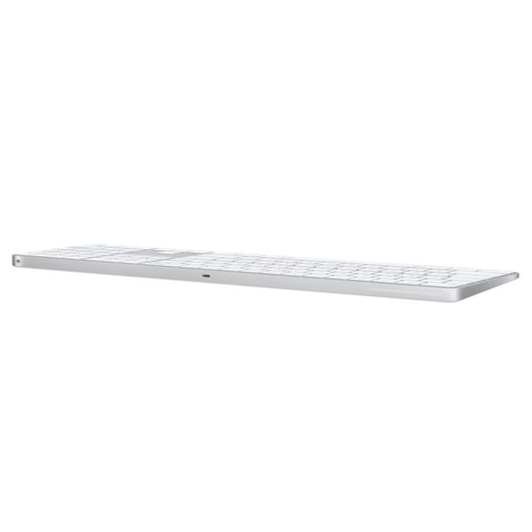 Apple Magic Keyboard mit Numerisches Tastenfeld und Touch ID - Kabellose Tastatur - AZERTY / FR - Weiß
