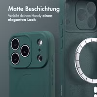 imoshion Color Back Cover mit MagSafe Apple iPhone 17 Pro - Dunkelgrün