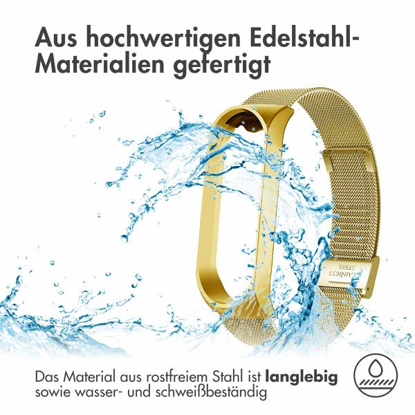 imoshion Mailändische armband für das Xiaomi Mi Band 7 - Gold