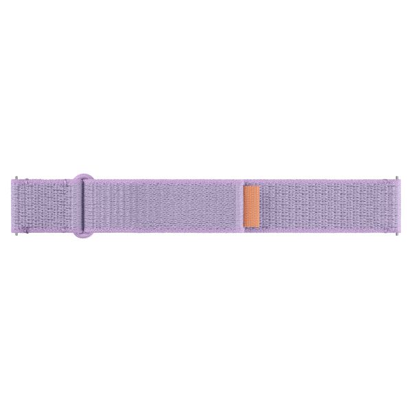 Samsung Originales Feather Fabric Armband für die Samsung Galaxy Watch 4 / 5 / 6 / 7 - 20 mm - S/M - Lavendel