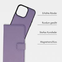 imoshion Herausnehmbare 2-in-1 Luxus-Bookcase Apple iPhone 13 Pro - Violett