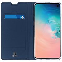 Dux Ducis Slim TPU Klapphülle Blau für das Samsung Galaxy S10