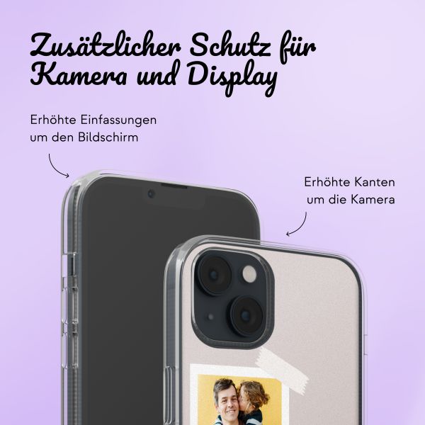 Personalisierte Hülle mit Filmrolle N°1 iPhone 13 - Transparent