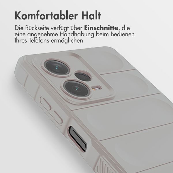 imoshion EasyGrip Backcover für das Xiaomi Redmi Note 12 Pro Plus - Grau